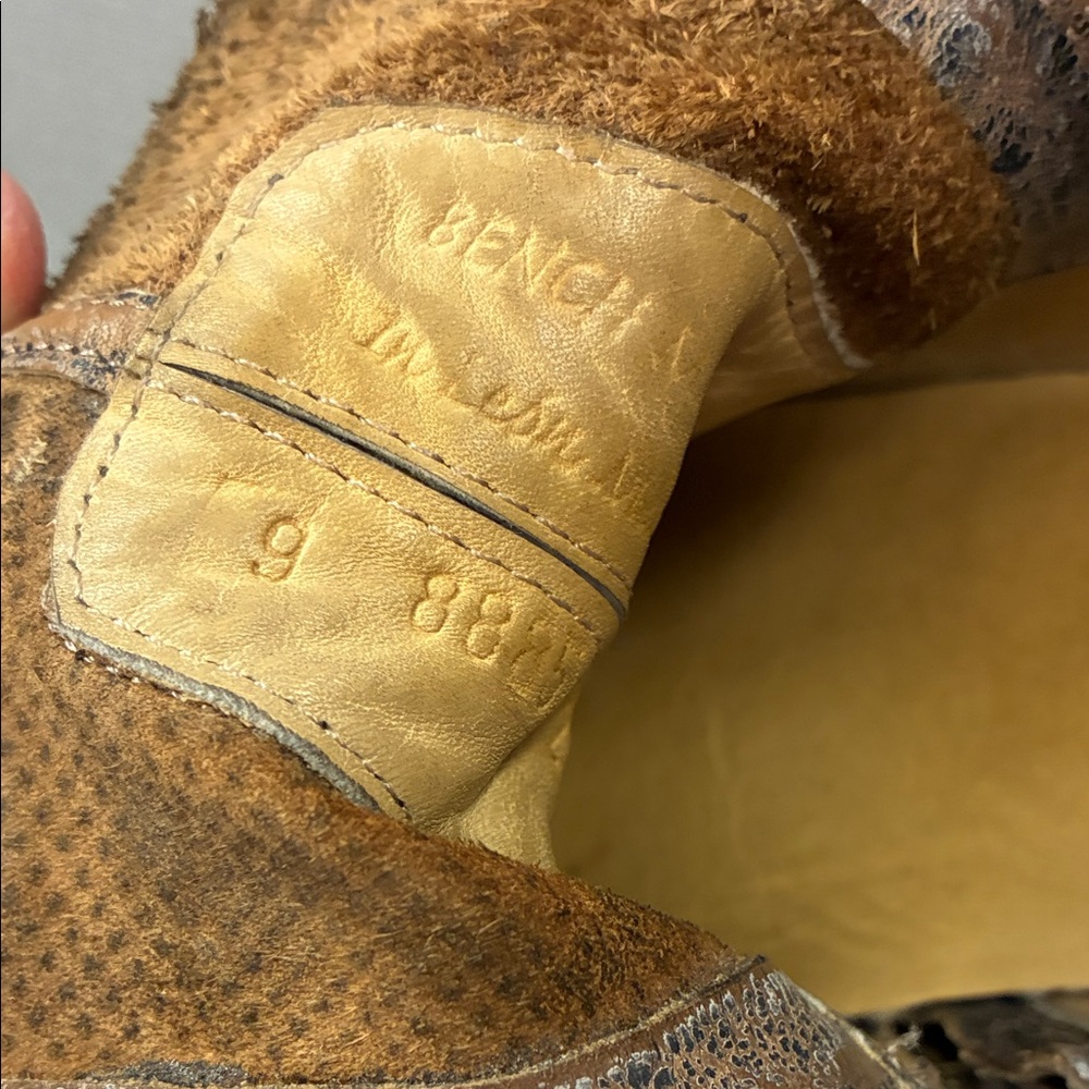 Bed Stu Distressed Brown Leather Boots - Picture 4 of 5